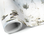 樺の木吠え声パターン ラッピングペーパー (ロールコーナー)