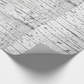 樺の木吠え声パターン ラッピングペーパー (角)