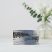 樺の木吠え声1291年 名刺 (スタンド正面)