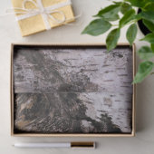 樺の木吠え声-木製の質の自然の写真 薄葉紙 (ギフト)