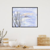 樺の木山 ポスター (キッチン)