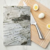 樺の木幹 キッチンタオル (四つ折り)