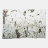 樺の木幹 キッチンタオル (横)