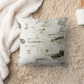 樺の木幹 クッション (ブランケット)