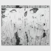 樺の木幹 ラッピングペーパー (フラット)