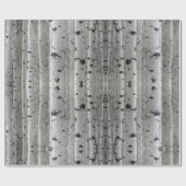 樺の木木 ラッピングペーパー (フラット)