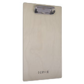 樺の木板 |軽い木目モダン クリップボード (右)