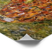 樺の木林 ポスター (角)