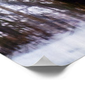 樺の木林 ポスター (角)