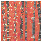 樺の木森林景観 ファブリック (見本)