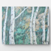 樺の木樹木プラーク フォトプラーク (正面)