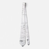 樺の木樹皮タイ ネクタイ (正面)