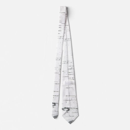 樺の木樹皮タイ ネクタイ (裏面)