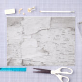 樺の木樹皮ツリーホワイトカントリーウ素朴ッドランド 薄葉紙 (クラフト)