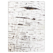 樺の木樹皮パターン クリップボード (裏面)