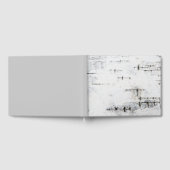 樺の木樹皮パターン ゲストブック (全面)