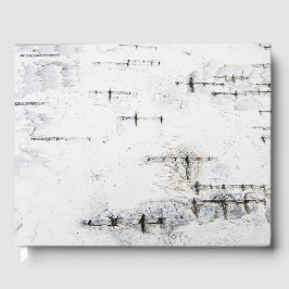 樺の木樹皮パターン ゲストブック