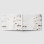 樺の木樹皮パターン ゲストブック (全面)