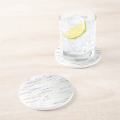 樺の木樹皮パターン コースター (側面)