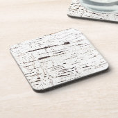 樺の木樹皮パターン コースター (左側)