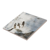 樺の木樹皮パターン タイル (側面)