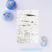 樺の木樹皮パターン チラシ (シングル)