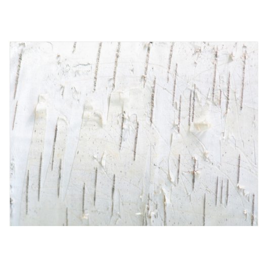 樺の木樹皮パターン テーブルクロス (正面(横))