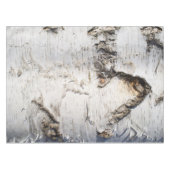 樺の木樹皮パターン テーブルクロス (正面(横))