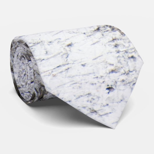 樺の木樹皮パターン ネクタイ (ロール)