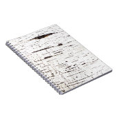 樺の木樹皮パターン ノートブック (右側)