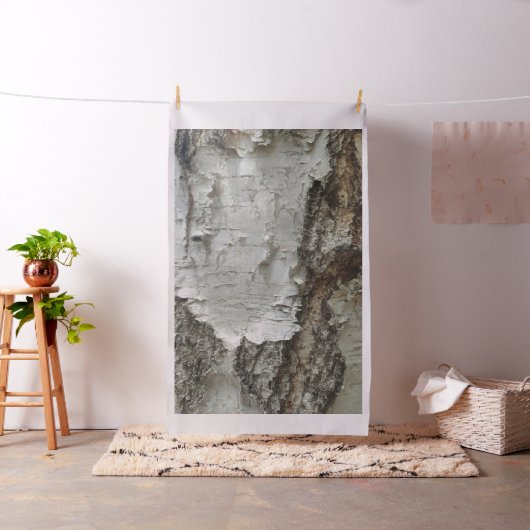 樺の木樹皮パターン ファブリック (インサイチュ)