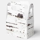 樺の木樹皮パターン フェイバーボックス (オープン)