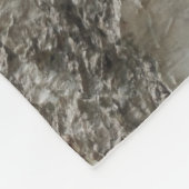 樺の木樹皮パターン フリースブランケット (角)