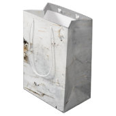 樺の木樹皮パターン ミディアムペーパーバッグ (裏面アングル)