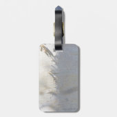 樺の木樹皮パターン ラゲッジタグ (裏面縦)