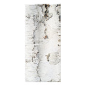 樺の木樹皮パターン ラックカード (裏面)