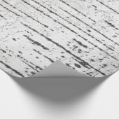 樺の木樹皮パターン ラッピングペーパー (角)