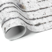 樺の木樹皮パターン ラッピングペーパー (ロールコーナー)