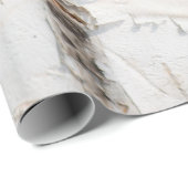 樺の木樹皮パターン ラッピングペーパー (ロールコーナー)