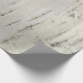 樺の木樹皮パターン ラッピングペーパー (角)