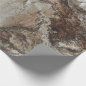 樺の木樹皮パターン ラッピングペーパー (角)