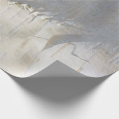 樺の木樹皮パターン ラッピングペーパー (角)