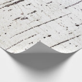 樺の木樹皮パターン ラッピングペーパー (角)