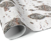 樺の木樹皮パターン ラッピングペーパー (ロールコーナー)