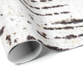 樺の木樹皮パターン ラッピングペーパー (ロールコーナー)