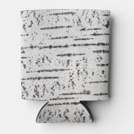 樺の木樹皮パターン 缶クーラー (正面)