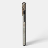 樺の木樹皮パターン iPhoneケース (左側面)