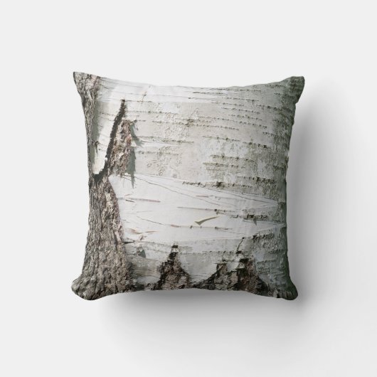 樺の木樹皮 クッション (正面)