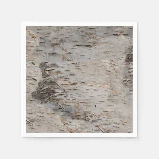 樺の木樹皮 スタンダードカクテルナプキン (正面)