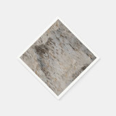 樺の木樹皮 スタンダードカクテルナプキン (角)